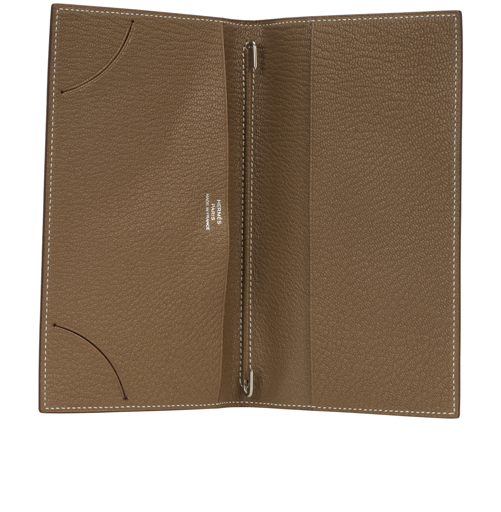 Hermes Vision II Simple Agenda Cover, &pound;220, Accessories, Taupe, Leather, Other view